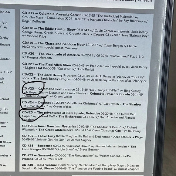 60 Greatest Old-Time Radio Shows Of The 20TH Century Walter Cronkite Audio CD - Picture 8 of 8